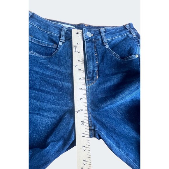Pilcro & The Letterpress Buckled High-Rise Cropped Slim Jeans Size 26 - Picture 7 of 14